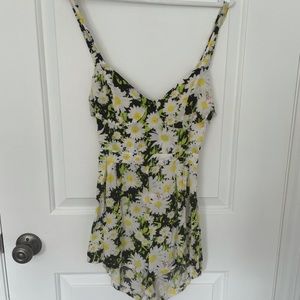 FLORAL ROMPER SIZE UK 8 = US 2